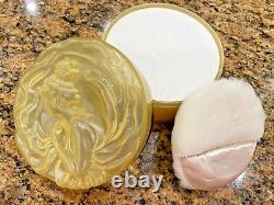 New Full 6oz Charles Revson Ciara Perfumed Dusting Body Powder Decorative Jar