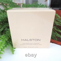 New Halston Perfumed Bath Powder Sealed Dusting Talc 150g 5.3oz NIB Discontinued