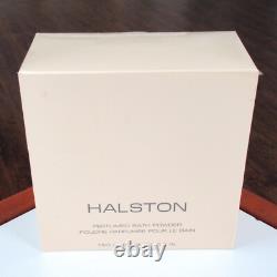 New Halston Perfumed Bath Powder Sealed Dusting Talc 150g 5.3oz NIB Discontinued