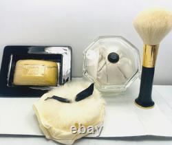 New NORELL Dusting Powder, Puff, Brush & Bath Soap VINTAGE SUPER RARE -PLS READ