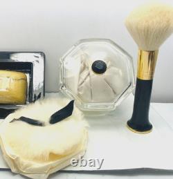 New NORELL Dusting Powder, Puff, Brush & Bath Soap VINTAGE SUPER RARE -PLS READ