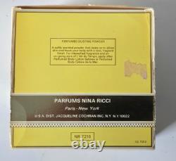 New Nina Ricci L'air Du Temps 6 Oz Vintage Perfumed Dusting Powder -refill