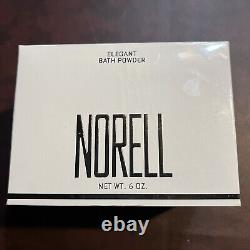 New Norell Dusting Bath Powder 6.0 oz By Five Star Fragrance DISCONTINUED POWDER