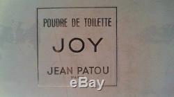 New Sealed Vtg JOY By Jean Patou Perfume Dusting Powder 6 Oz Original Box France