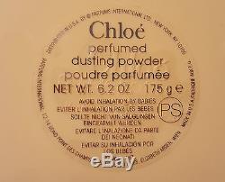 New Unopened 6.2oz. Chloe Perfumed Dusting Powder