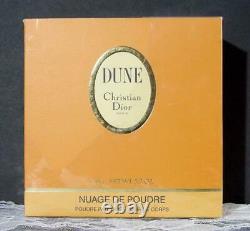 New Vintage Christian Dior DUNE Perfumed Dusting Powder 5.3 oz
