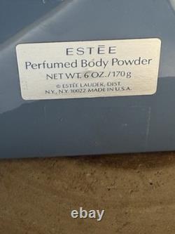 New Vintage Estee Lauder ESTEE Perfumed Body Powder 6 Oz Sealed Dusting Powder