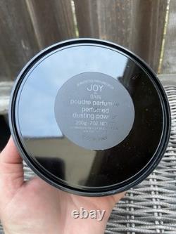 New Vintage Jean Patou Joy De Bain Perfumed Dusting Powder 7 OZ Flaw