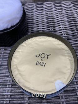 New Vintage Jean Patou Joy De Bain Perfumed Dusting Powder 7 OZ Flaw