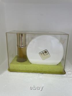 New Vintage Lucien Lelong Tailspin Perfume 2fl oz & Dusting Powder Set RARE