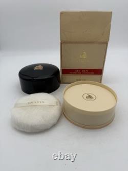 New Vintage My Sin Lanvin Perfume Dusting Powder 7 oz Boxed
