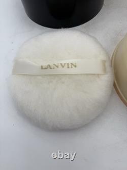 New Vintage My Sin Lanvin Perfume Dusting Powder 7 oz Boxed