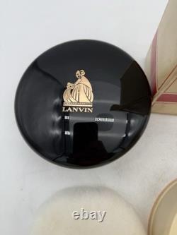 New Vintage My Sin Lanvin Perfume Dusting Powder 7 oz Boxed