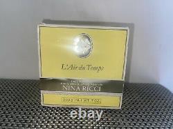 New Vintage Nina Ricci L'Air du Temps Perfumed Dusting Powder 7 oz/200 g Sealed