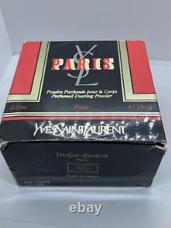 New Vintage YSL YVES SAINT LAURENT Paris Perfume Dusting Powder loose. 5.3oz 150