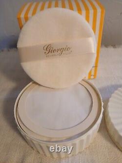 New in Bx Giorgio Beverly Hills Extraordinary Perfumed Dusting Powder 6 oz 150g