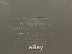 NewithSealed Rare Vintage KL Karl Lagerfeld Perfumed Dusting Powder 5.25 oz/150g
