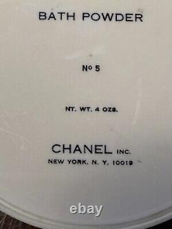 NewithSealed Vintage CHANEL No. 5 Perfumed Bath Body Dusting Powder 4 oz