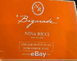 Nina Ricci BIGARADE 6.0 Oz Perfumed Dusting POWDER & 2 Oz Spray Eau De RARE