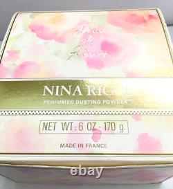 Nina Ricci Fleur de Fleurs Perfumed SEALED Dusting Powder 6 oz LARGE size