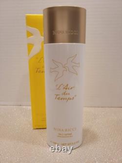 Nina Ricci L'AIR DU TEMPS Perfume Satin Dusting Body Powder 5.2oz 150g NEW
