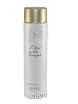 Nina Ricci L'AIR DU TEMPS Perfume Satin Dusting Body Powder 5.2oz 150g NeW
