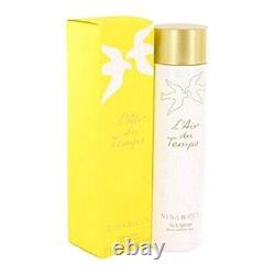 Nina Ricci L'AIR DU TEMPS Perfume Satin Dusting Body Powder 5.3oz 160g SEALED BX