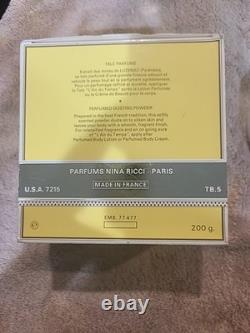 Nina Ricci L'Air Du Temps Perfumed Dusting Powder 200g (Discontinued Item) READ