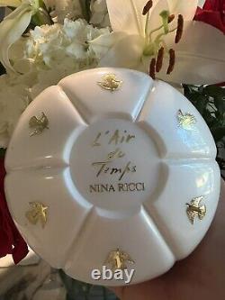 Nina Ricci L'Air Du Temps Perfumed Dusting Powder Net Wt. 7.0 Oz 200g NIB RARE
