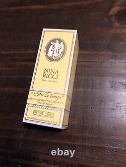 Nina Ricci L'Air Du Temps Perfumed Dusting Powder Travel Spray 3.5 Oz