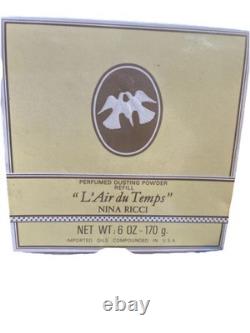 Nina Ricci L'Air Du Temps Vintage Perfumed Dusting Powder 6 oz (170g)
