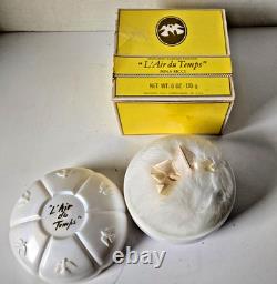Nina Ricci L'air Du Temps 6 Oz Vintage Perfumed Dusting Powder (new With Box)
