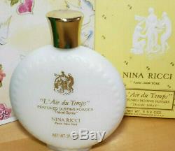 Nina Ricci L'air Du Temps Perfumed Dusting Powder 3.5 Oz