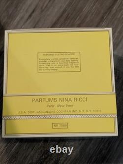 Nina Ricci L'air Du Temps Perfumed Dusting Powder Refill 6oz 170g New In Box