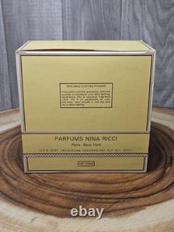 Nina Ricci L'air Du Temps Perfumed Dusting Powder Refill 6oz New In Box Vintage