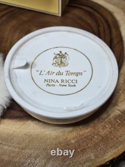 Nina Ricci L'air Du Temps Perfumed Dusting Powder Refill 6oz New In Box Vintage