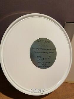 Nocturnes de Caron perfumed dusting powder Net Wt. 7 oz /200 g New in Box RARE