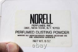 Norell Dusting Powder 6.0 oz. By Norell Perfumes Inc. Vintage New York
