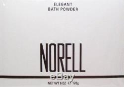 Norell Elegant Bath Dusting Powder 6 oz. Women's Vintage New In Box