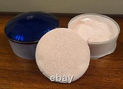 OPEN USED Vintage Guerlain Shalimar Perfumed DUSTING POWDER 4.4 oz. Damaged