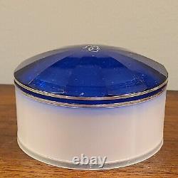 OPEN USED Vintage Guerlain Shalimar Perfumed DUSTING POWDER 4.4 oz. Damaged