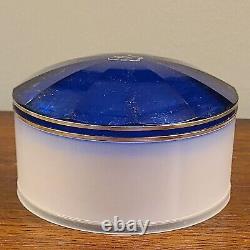 OPEN USED Vintage Guerlain Shalimar Perfumed DUSTING POWDER 4.4 oz. Damaged