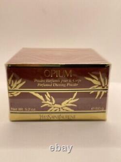 OPIUM By YSL 5.2 OZ PRESSED PERFUMED Dusting Body Powder NEW & SEALED Rare