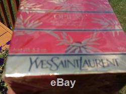 OPIUM Yves Saint Laurent perfumed dusting body powder 5.2 oz. NEW SEALED BOX