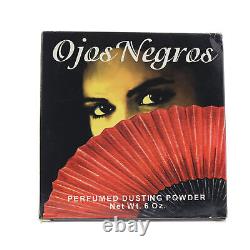 Ojos Negros'' Perfumed Dusting Powder 6oz/170g New In Box