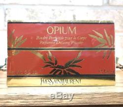 Opium By Yves Saint Laurent Perfumed Dusting Body Powder 5.2 oz SEALED Vintage
