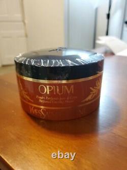Opium By Yves Saint Laurent Perfumed Dusting Powder 5.2 Oz 150g RARE VINTAGE