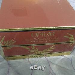 Opium Vintage Perfumed Dusting Powder Sealed Yves Saint Laurent YSL 5.2 oz NIB