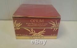 Opium Yves Saint Laurent Perfume Dusting Powder 5.2 oz New Sealed Box