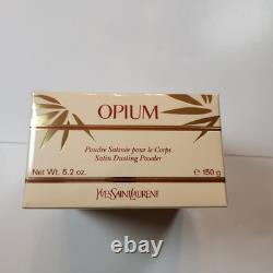 Opium by Yves Saint Laurent Satin Dusting Powder (5.2 fl oz) New Factory Sealed
